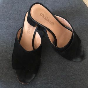 Madewell high-hell crisscross sandals